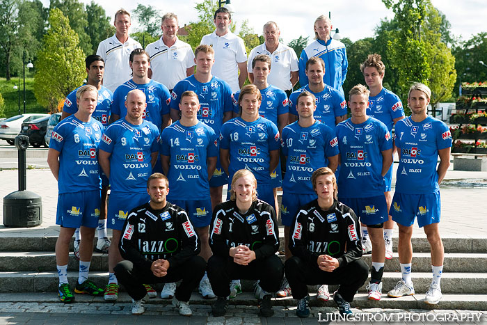 IFK Skövde HK Försäsong 2011,herr,Arena Skövde,Skövde,Sverige,Lagfotografering,,2011,41456