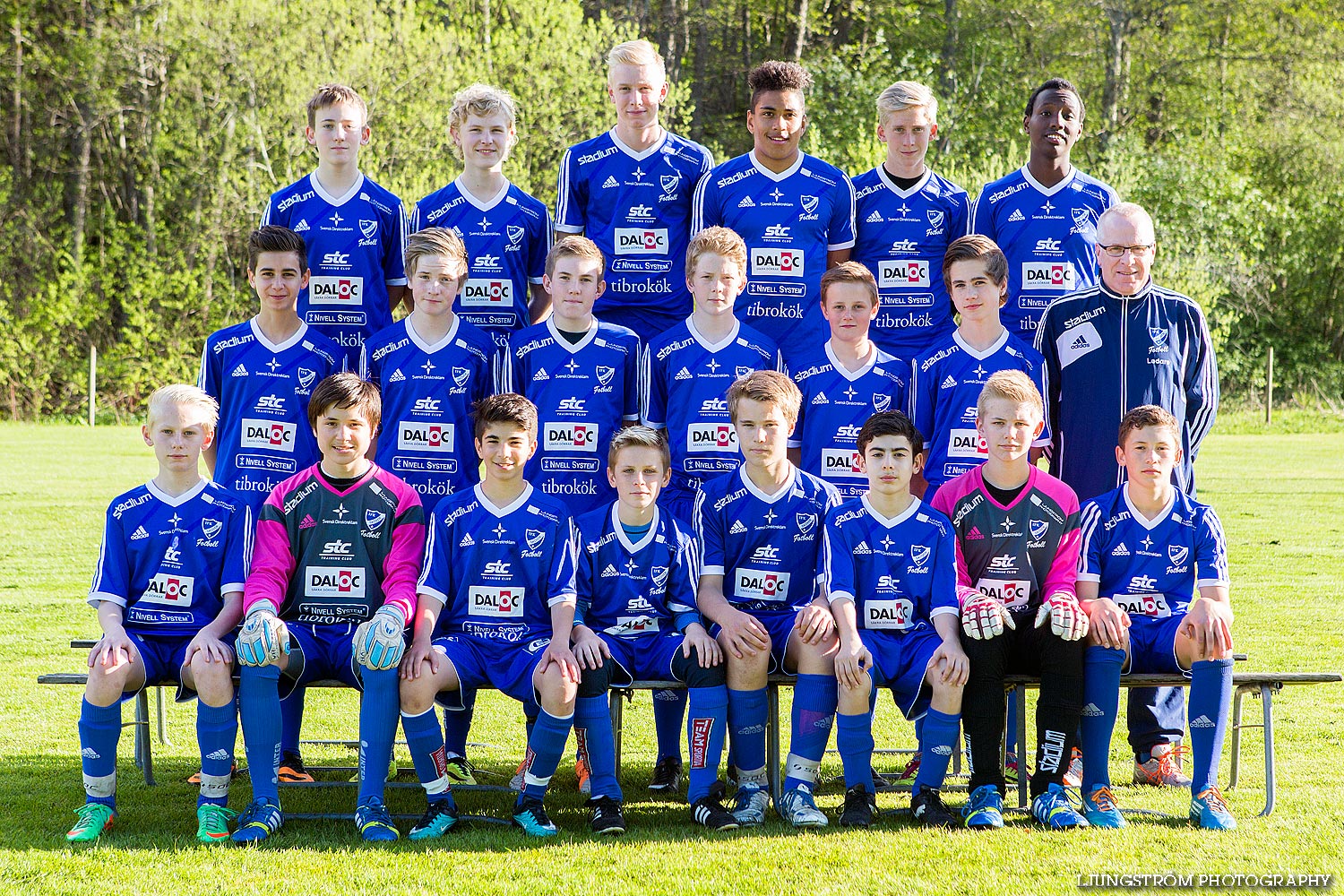 IFK Skövde FK Ungdomslag 2014,herr,Lillegårdens IP,Skövde,Sverige,Lagfotografering,,2014,87594