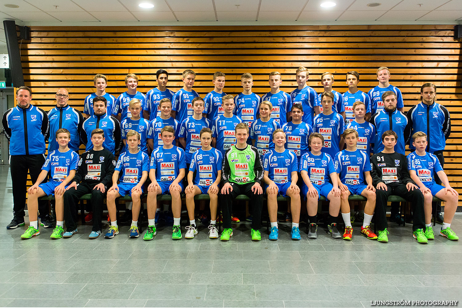 IFK Skövde HK Ungdomslag 2015-2016,herr,Arena Skövde,Skövde,Sverige,Lagfotografering,,2015,124337