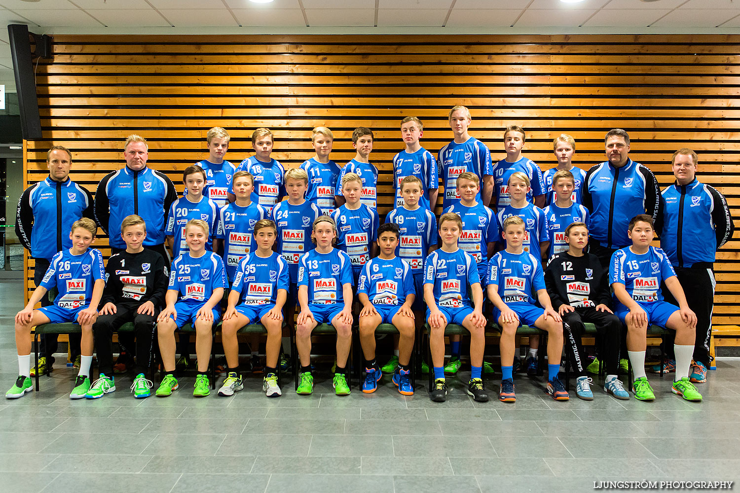 IFK Skövde HK Ungdomslag 2015-2016,herr,Arena Skövde,Skövde,Sverige,Lagfotografering,,2015,124338