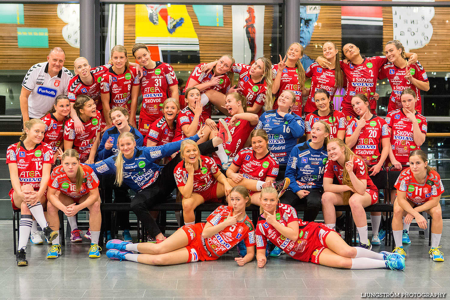HF Somby/Skövde / Skövde HF Juniorer 2015-2016,dam,Arena Skövde,Skövde,Sverige,Lagfotografering,,2015,124334