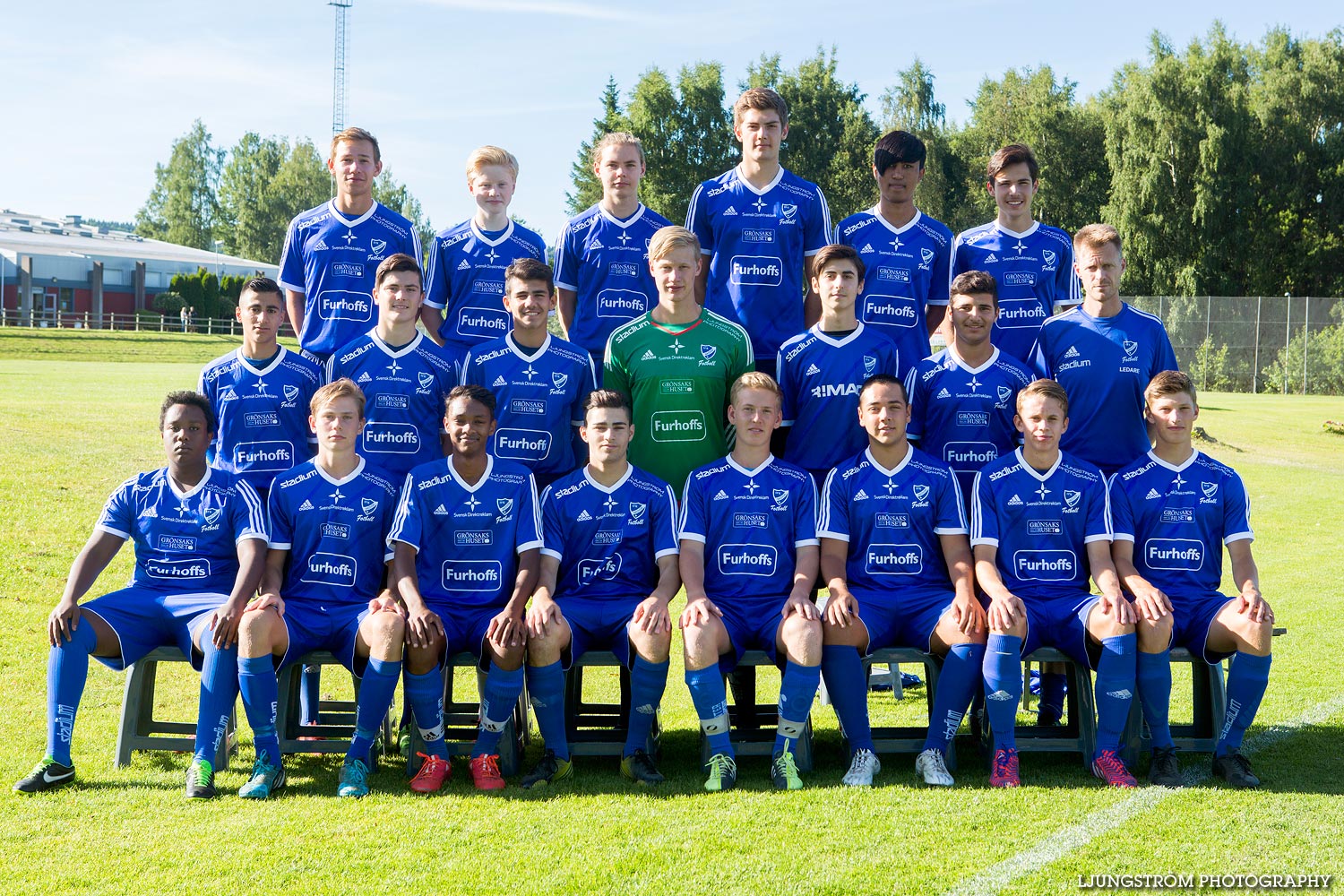 IFK Skövde FK Juniorer 2015,herr,Lillegårdens IP,Skövde,Sverige,Lagfotografering,,2015,121577
