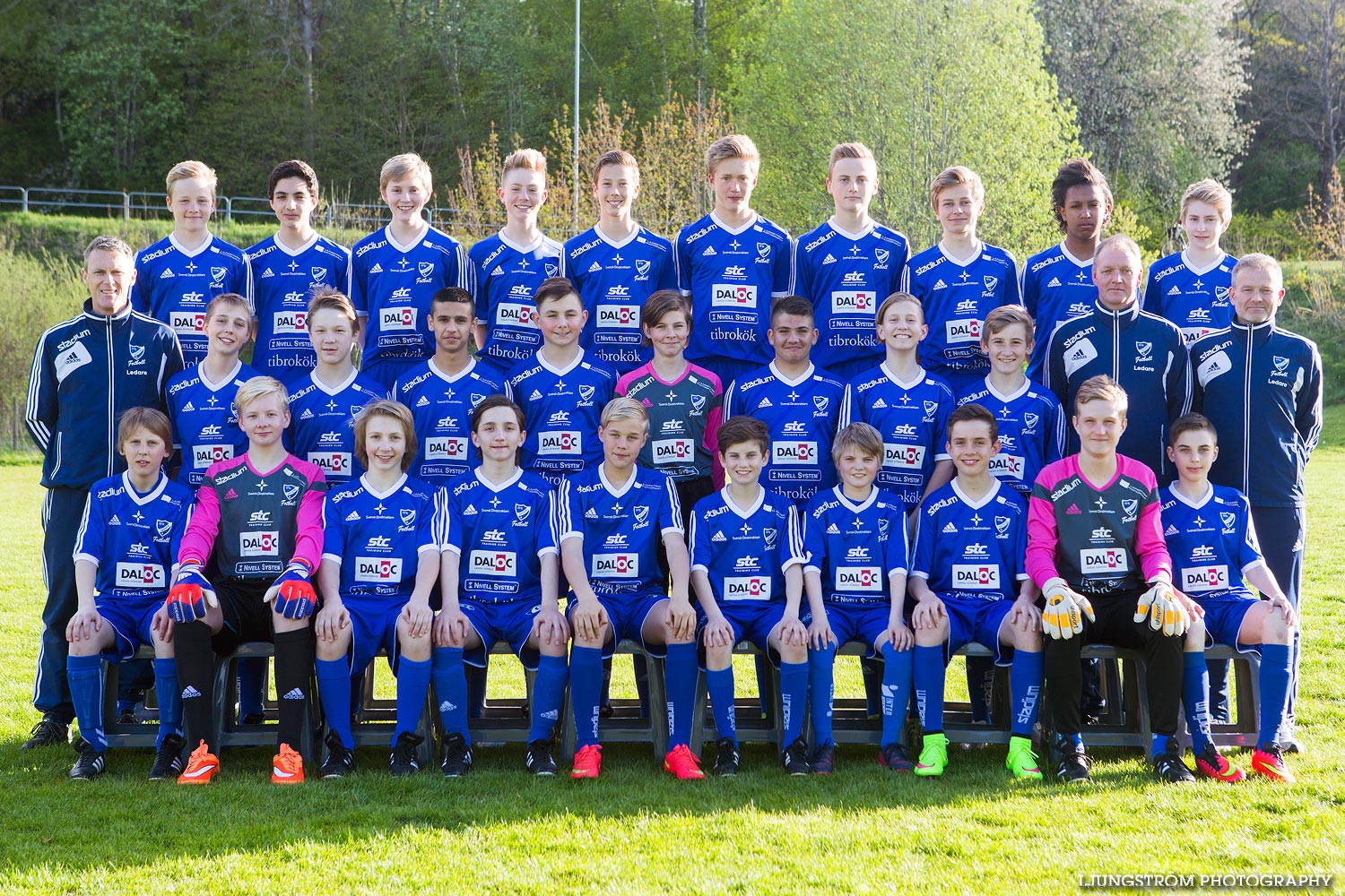 IFK Skövde FK P01 2015,herr,Lillegårdens IP,Skövde,Sverige,Lagfotografering,,2015,117204