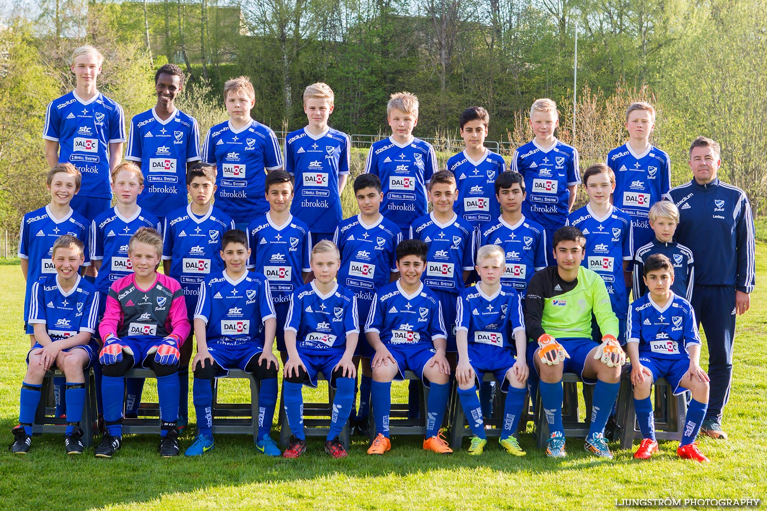 IFK Skövde FK Ungdomslag 2015,herr,Lillegårdens IP,Skövde,Sverige,Lagfotografering,,2015,117233