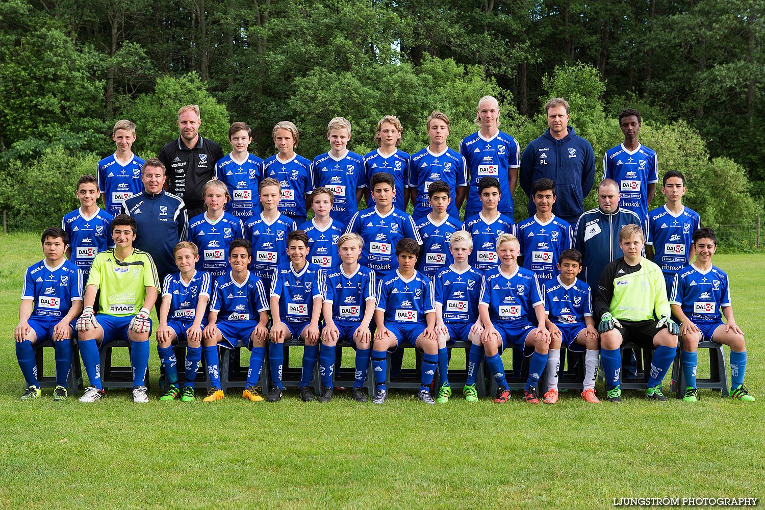 IFK Skövde FK P02 2016,herr,Lillegårdens IP,Skövde,Sverige,Lagfotografering,,2016,139634