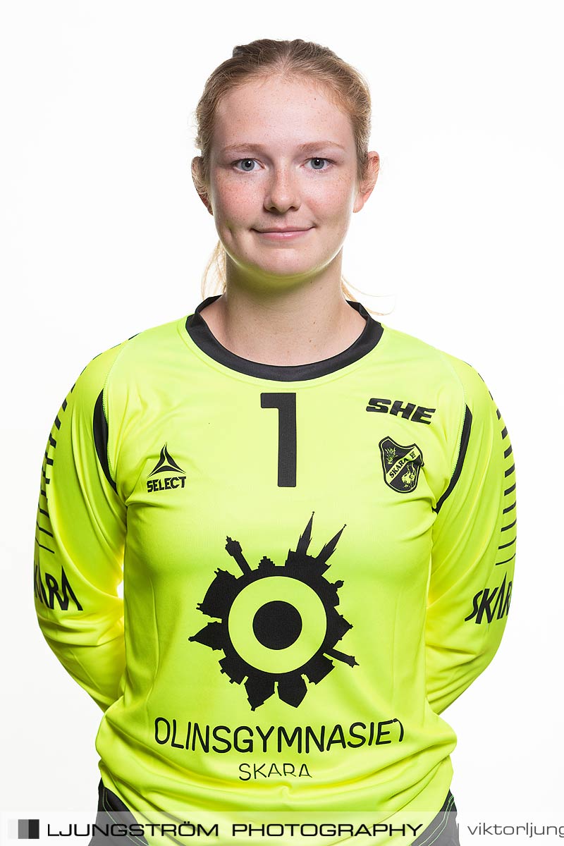 Skara HF 2019-2020,dam,Skara Idrottshall,Skara,Sverige,Lagfotografering,,2019,222505