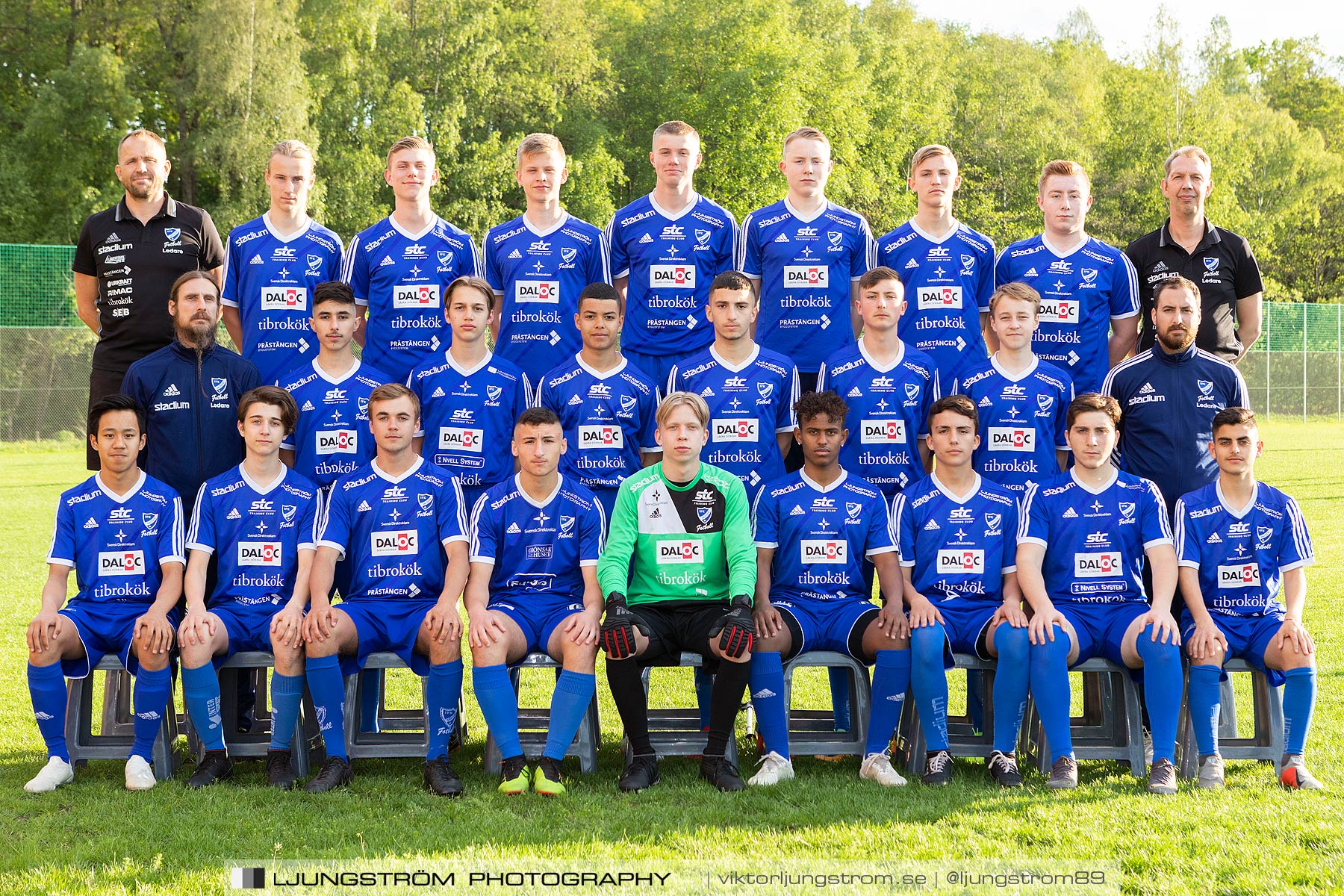 IFK Skövde FK P16 2019,herr,Lillegårdens IP,Skövde,Sverige,Lagfotografering,,2019,220364