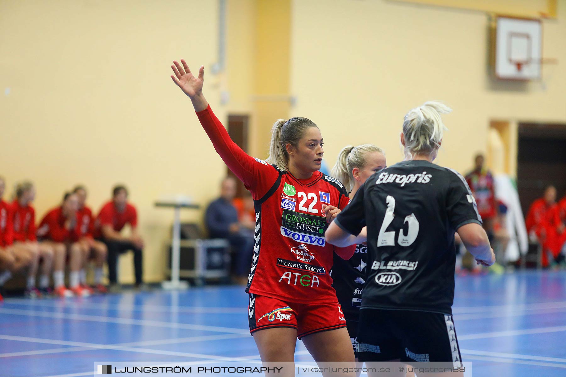 Annliz Cup Skövde HF-Fredrikstad BK 21-27,dam,Arena Skövde,Skövde,Sverige,Handboll,,2017,145109