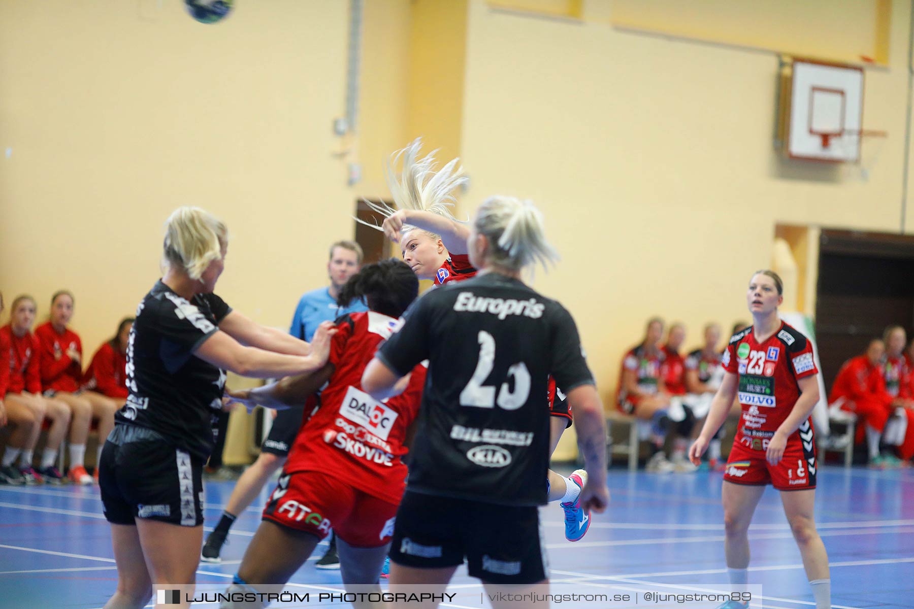 Annliz Cup Skövde HF-Fredrikstad BK 21-27,dam,Arena Skövde,Skövde,Sverige,Handboll,,2017,145136