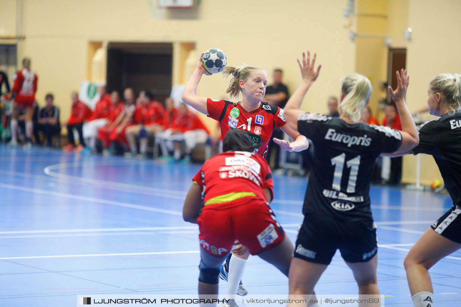 Annliz Cup Skövde HF-Fredrikstad BK 21-27,dam,Arena Skövde,Skövde,Sverige,Handboll,,2017,145235