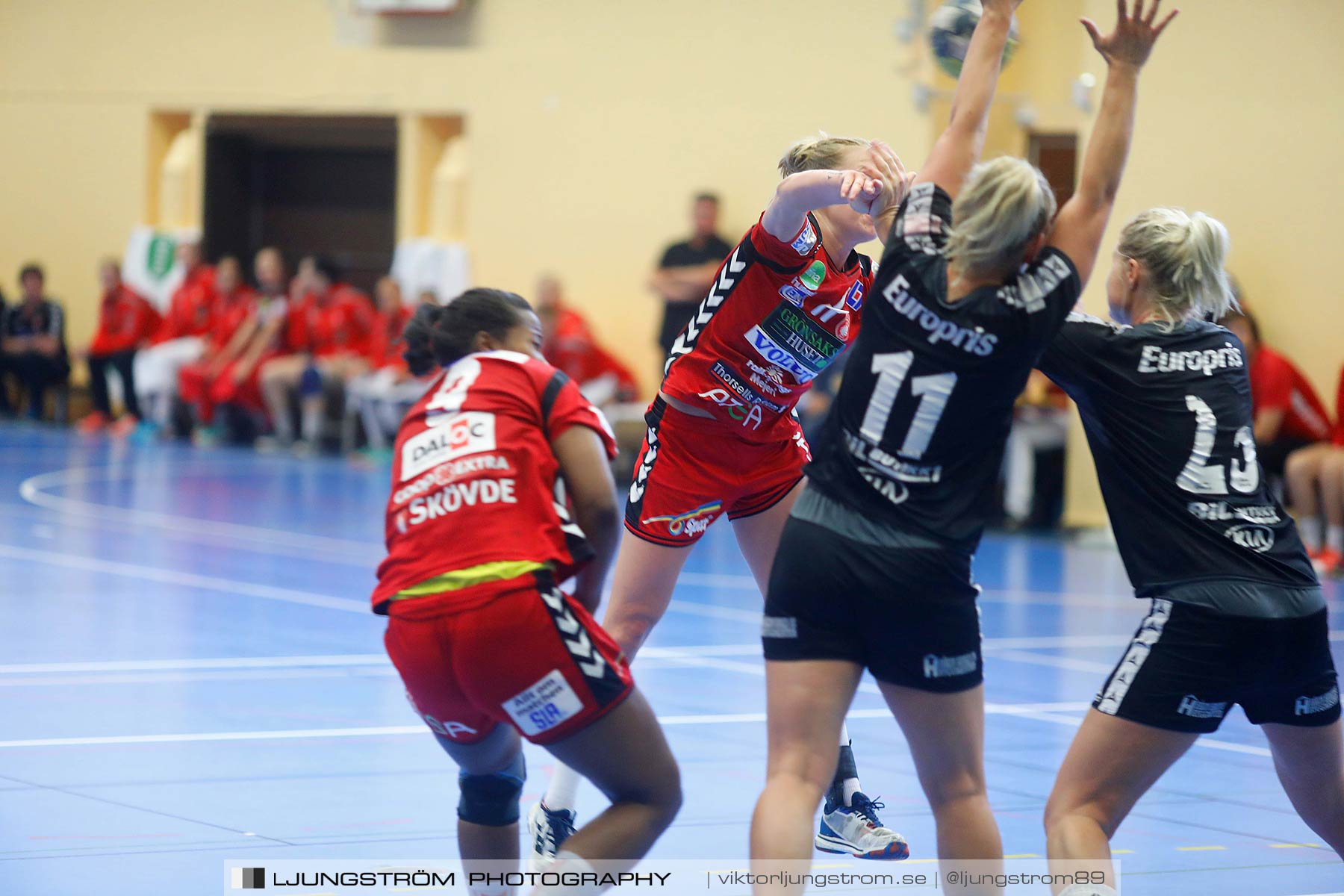 Annliz Cup Skövde HF-Fredrikstad BK 21-27,dam,Arena Skövde,Skövde,Sverige,Handboll,,2017,145236