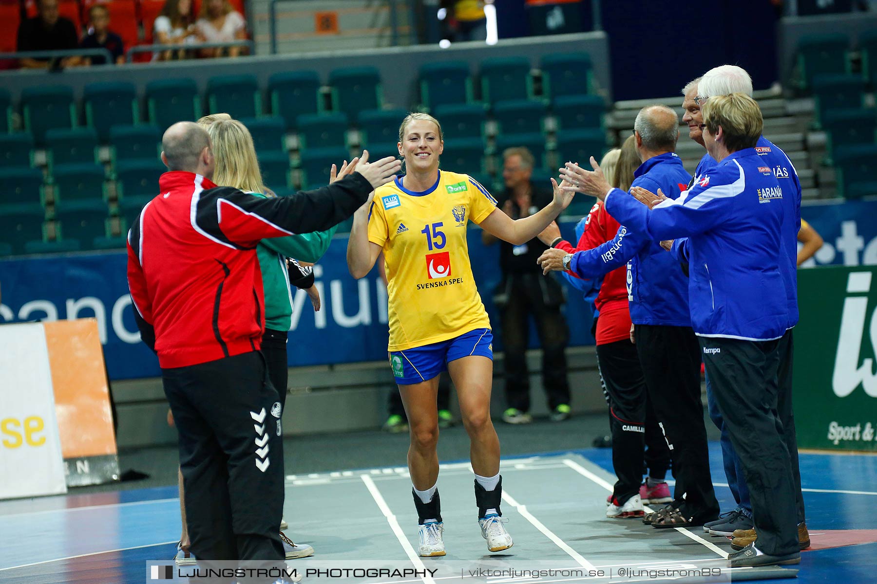 EM-kval Sverige-Schweiz 36-17,dam,Scandinavium,Göteborg,Sverige,Handboll,,2014,146100