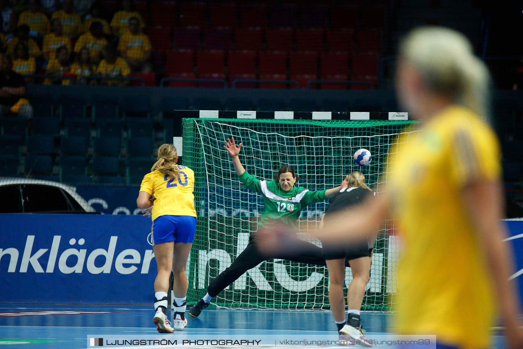 EM-kval Sverige-Schweiz 36-17,dam,Scandinavium,Göteborg,Sverige,Handboll,,2014,146441