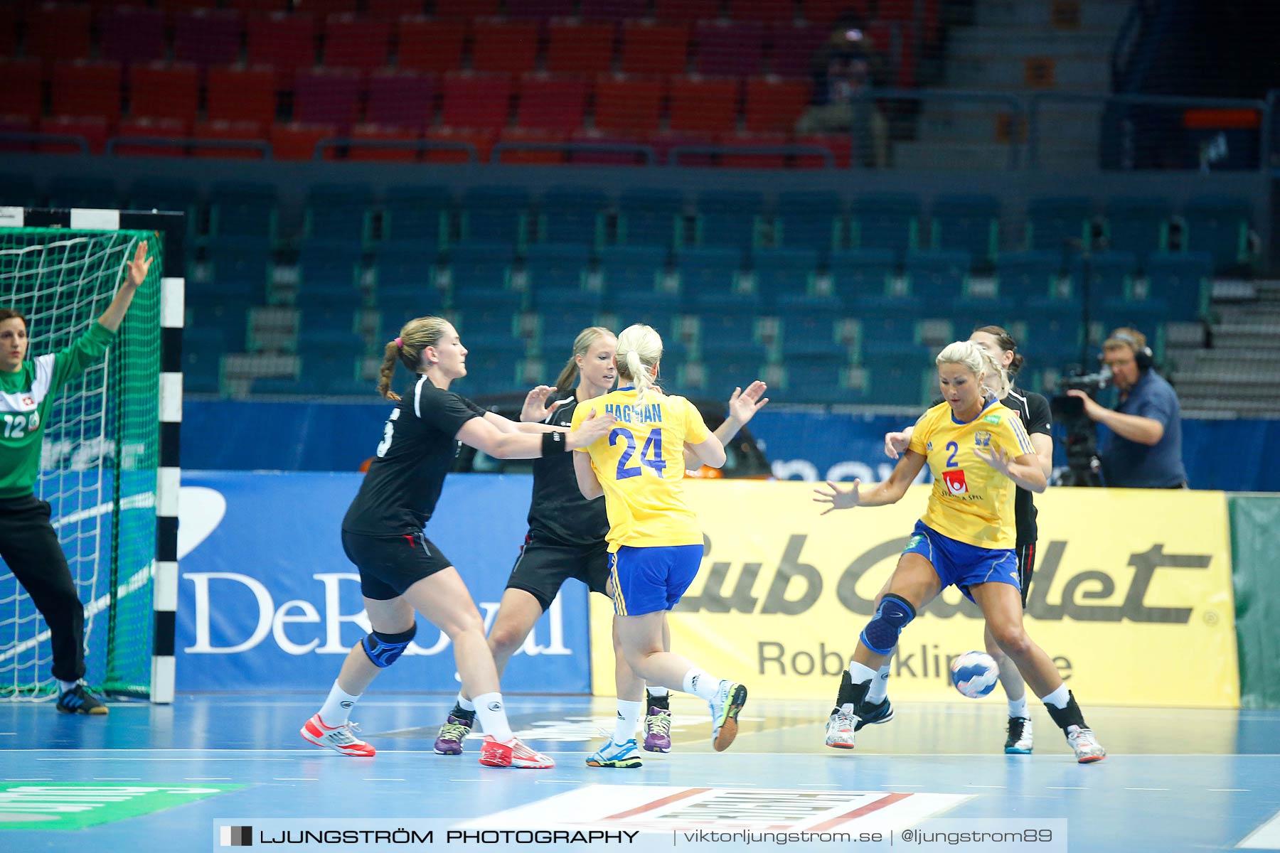 EM-kval Sverige-Schweiz 36-17,dam,Scandinavium,Göteborg,Sverige,Handboll,,2014,146471