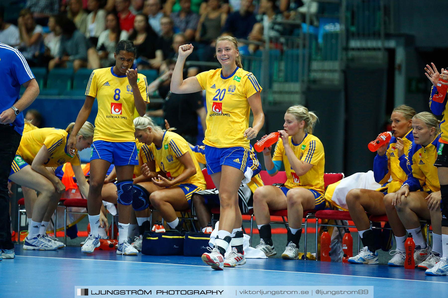 EM-kval Sverige-Schweiz 36-17,dam,Scandinavium,Göteborg,Sverige,Handboll,,2014,146589