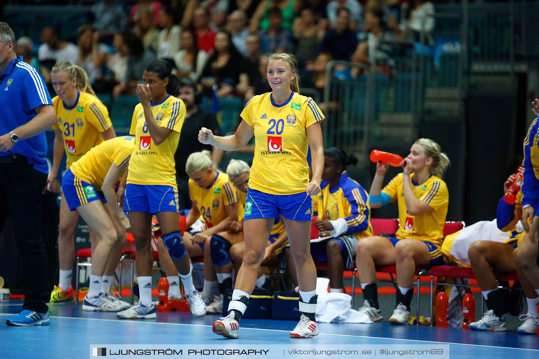 EM-kval Sverige-Schweiz 36-17,dam,Scandinavium,Göteborg,Sverige,Handboll,,2014,146593