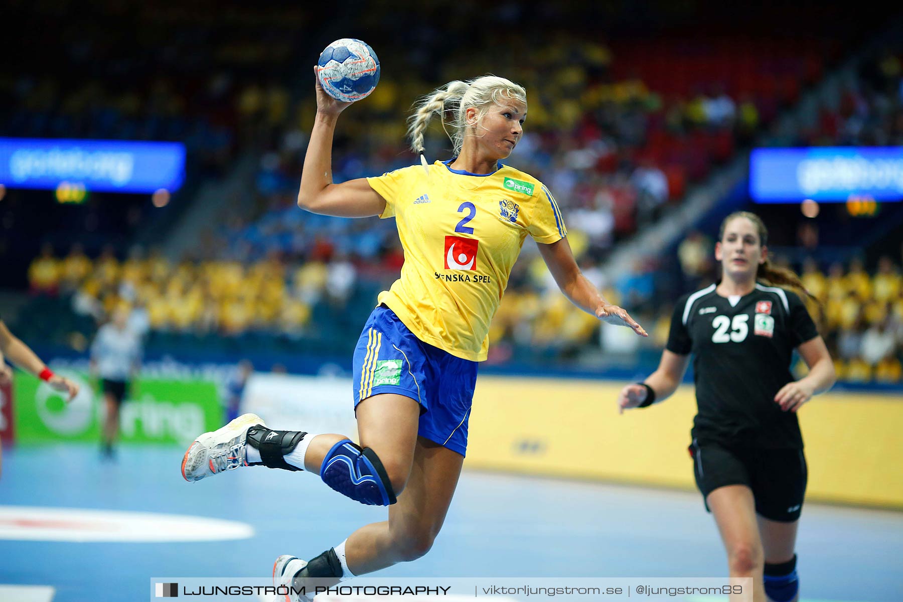 EM-kval Sverige-Schweiz 36-17,dam,Scandinavium,Göteborg,Sverige,Handboll,,2014,146716