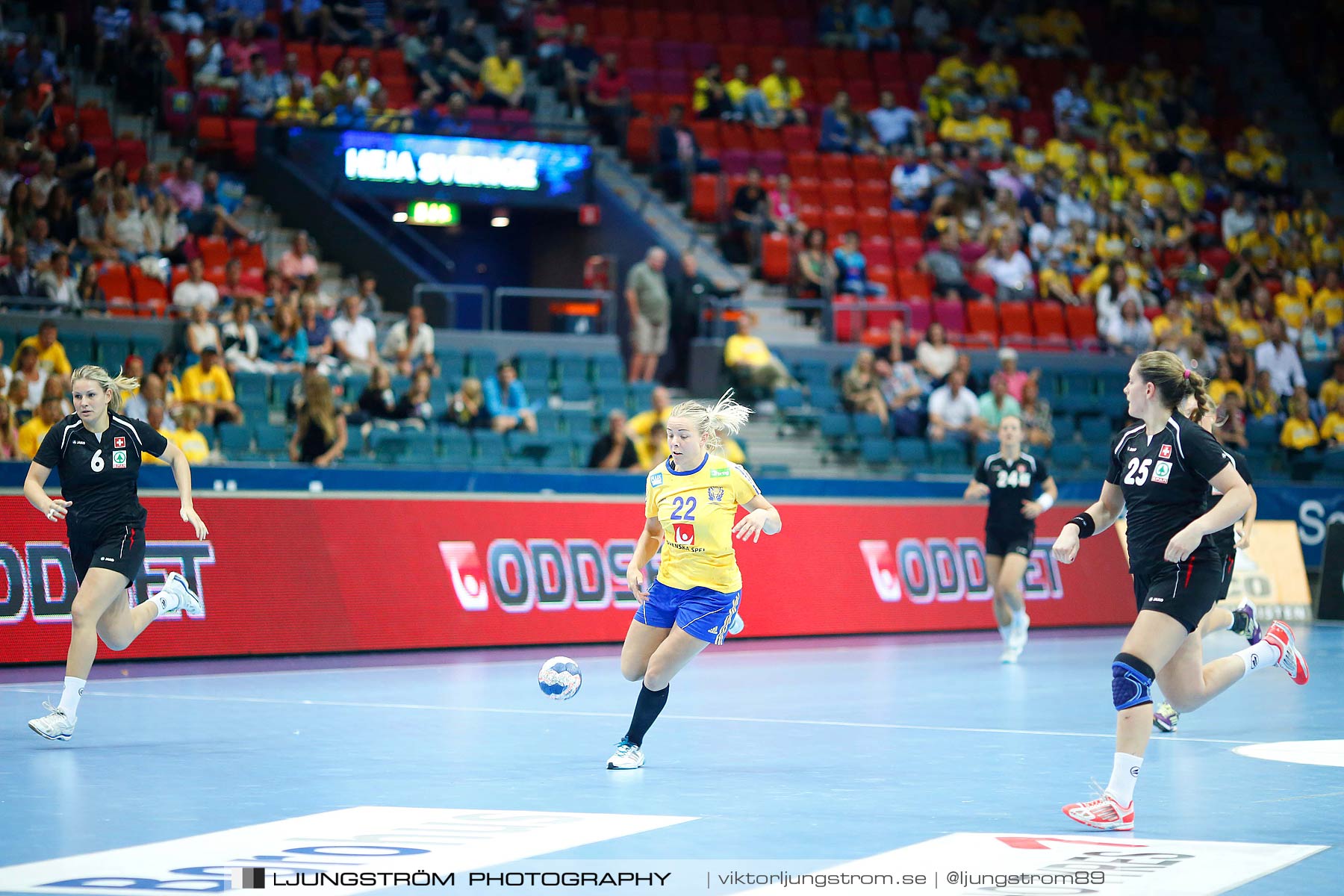 EM-kval Sverige-Schweiz 36-17,dam,Scandinavium,Göteborg,Sverige,Handboll,,2014,146752