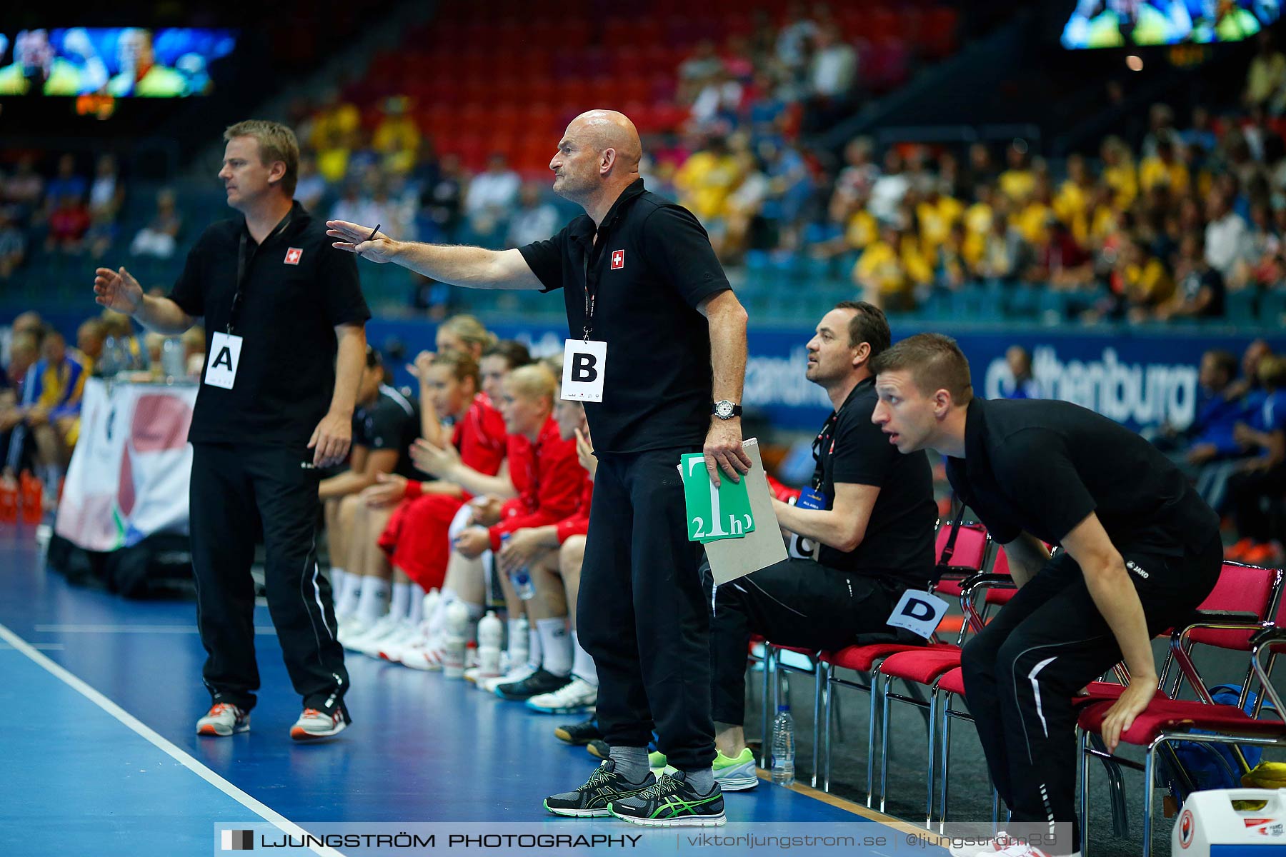 EM-kval Sverige-Schweiz 36-17,dam,Scandinavium,Göteborg,Sverige,Handboll,,2014,146765