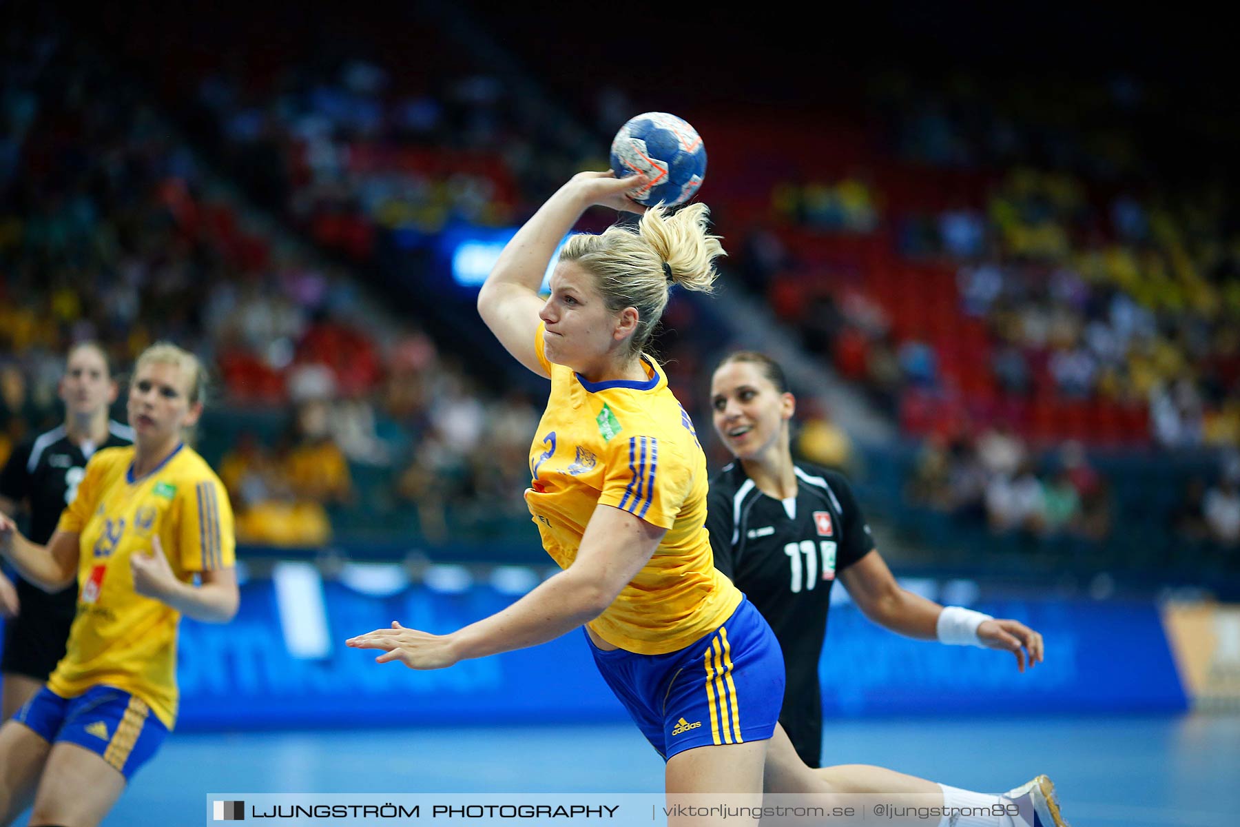 EM-kval Sverige-Schweiz 36-17,dam,Scandinavium,Göteborg,Sverige,Handboll,,2014,146772