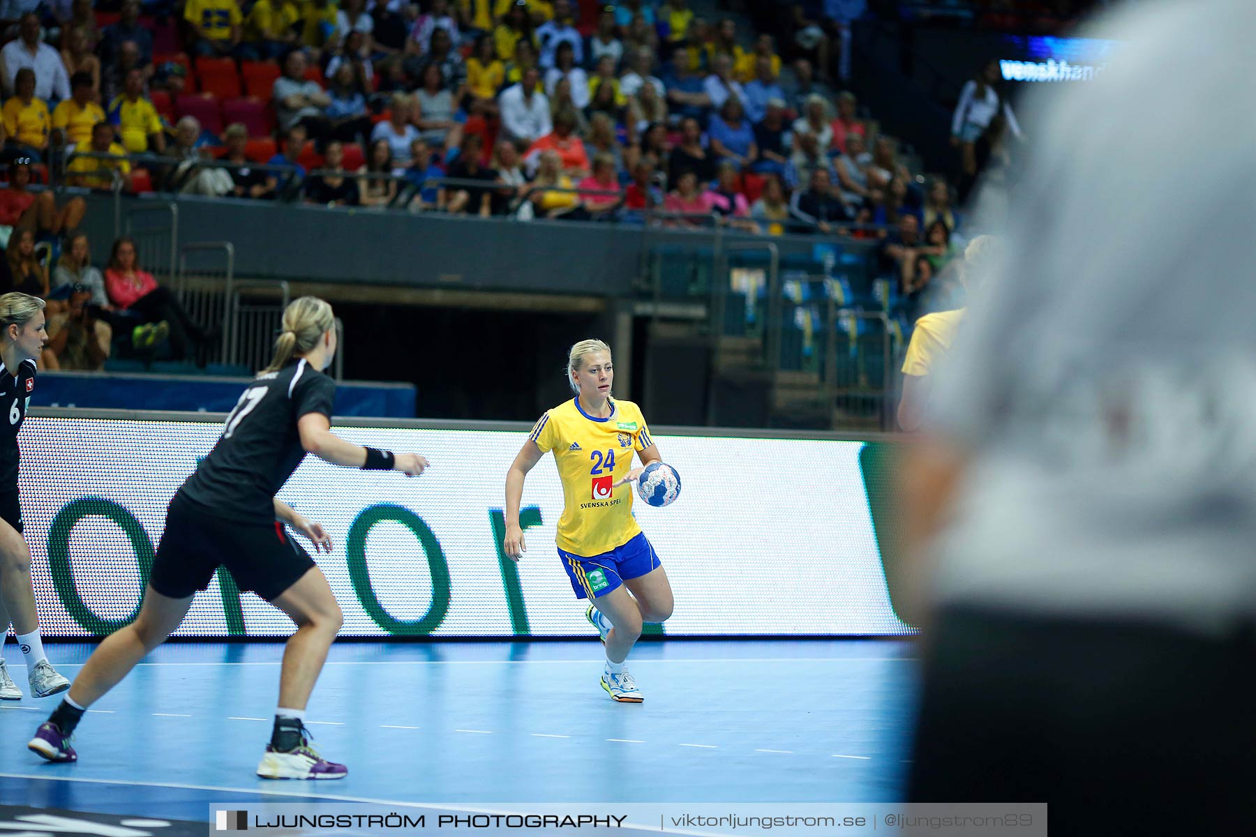 EM-kval Sverige-Schweiz 36-17,dam,Scandinavium,Göteborg,Sverige,Handboll,,2014,146801