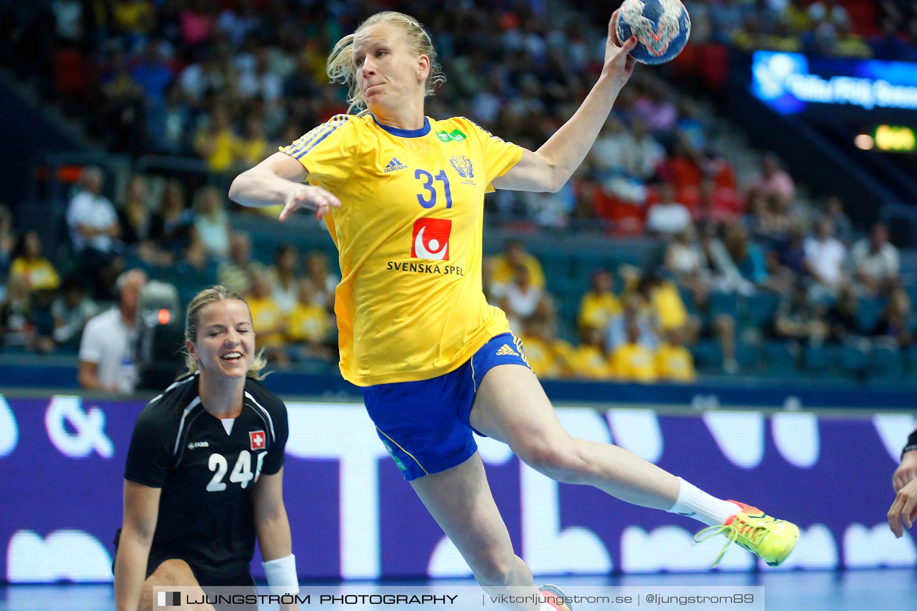 EM-kval Sverige-Schweiz 36-17,dam,Scandinavium,Göteborg,Sverige,Handboll,,2014,146929