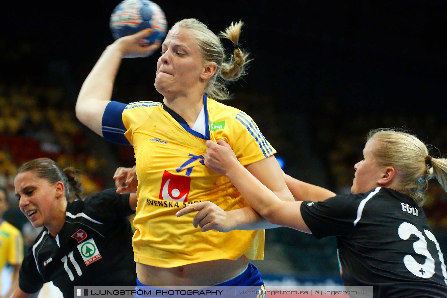 EM-kval Sverige-Schweiz 36-17,dam,Scandinavium,Göteborg,Sverige,Handboll,,2014,147034