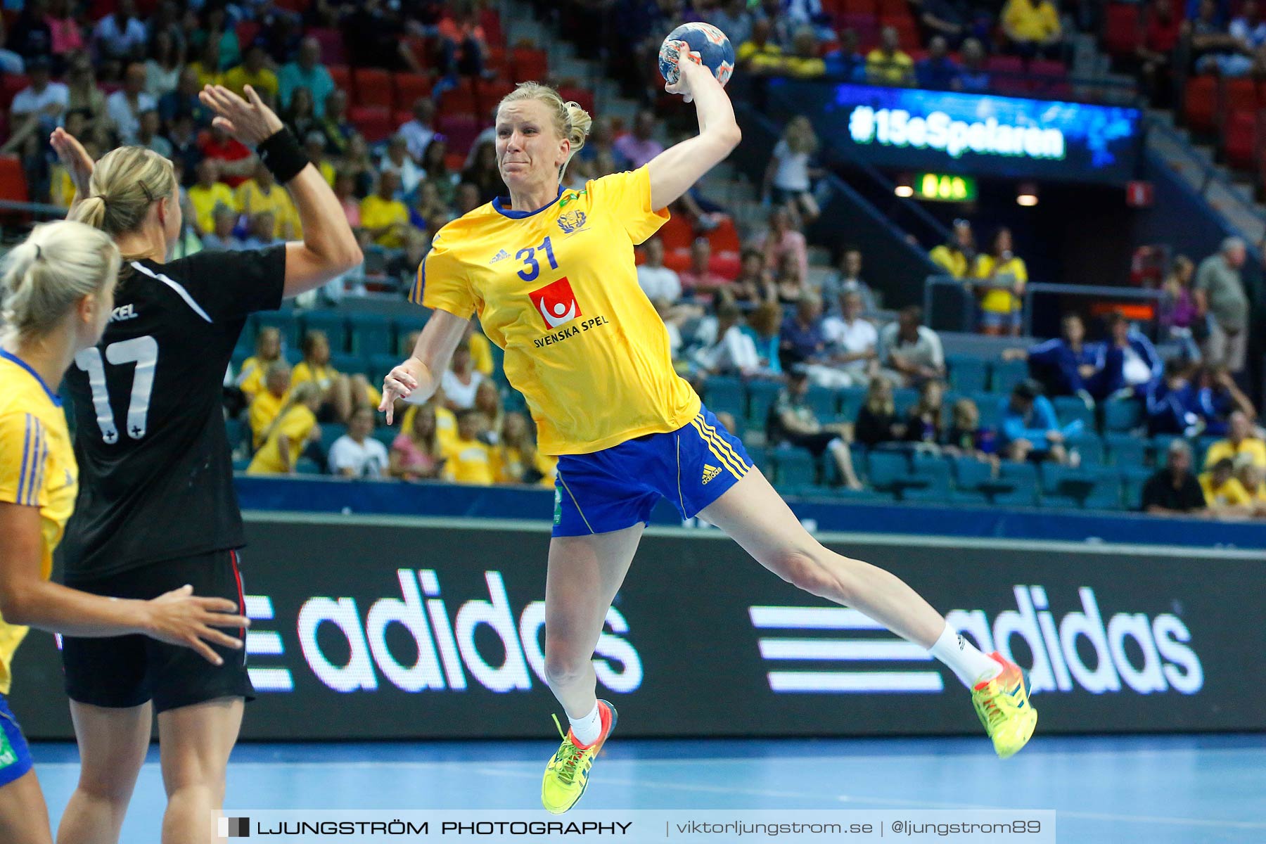 EM-kval Sverige-Schweiz 36-17,dam,Scandinavium,Göteborg,Sverige,Handboll,,2014,147039