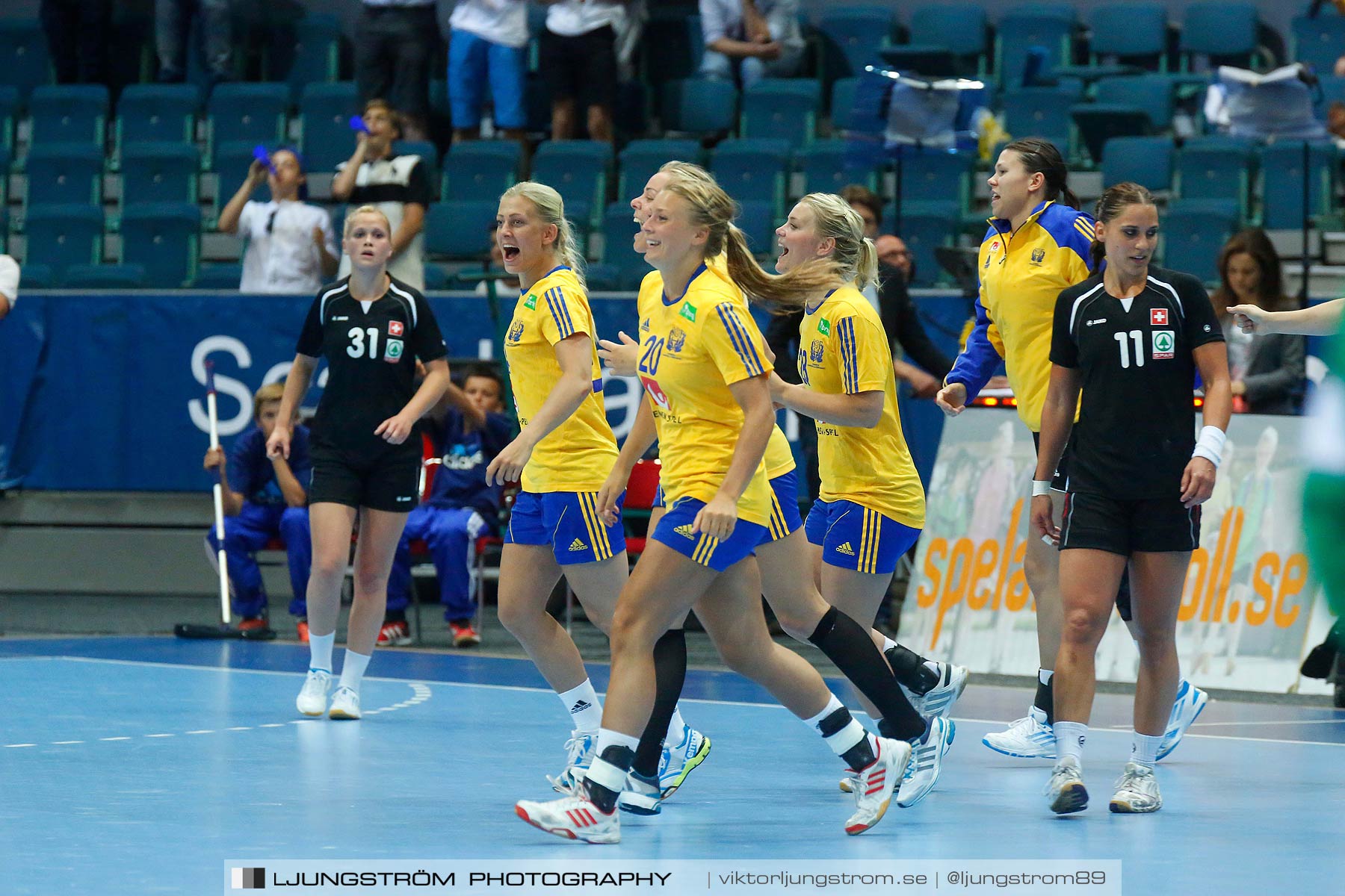 EM-kval Sverige-Schweiz 36-17,dam,Scandinavium,Göteborg,Sverige,Handboll,,2014,147124