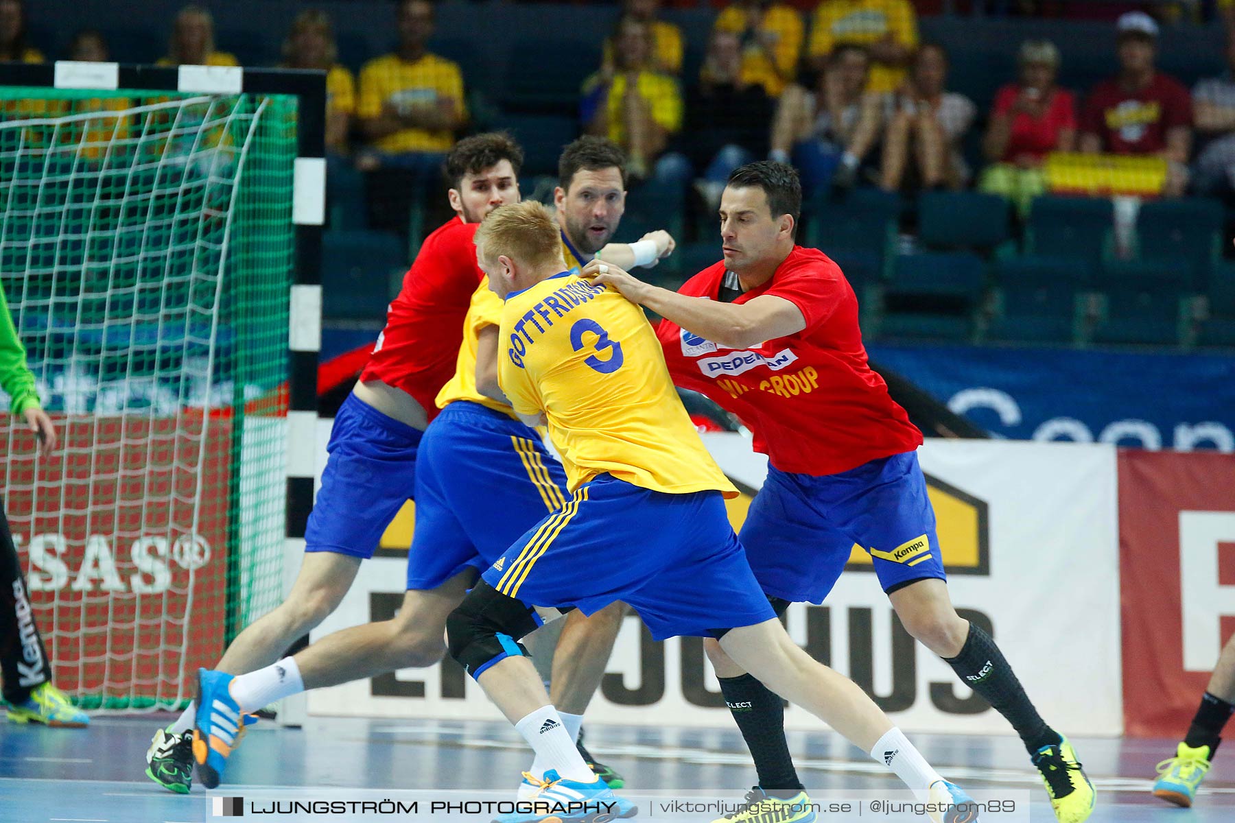 VM-kval Sverige-Rumänien 27-21,herr,Scandinavium,Göteborg,Sverige,Handboll,,2014,147911