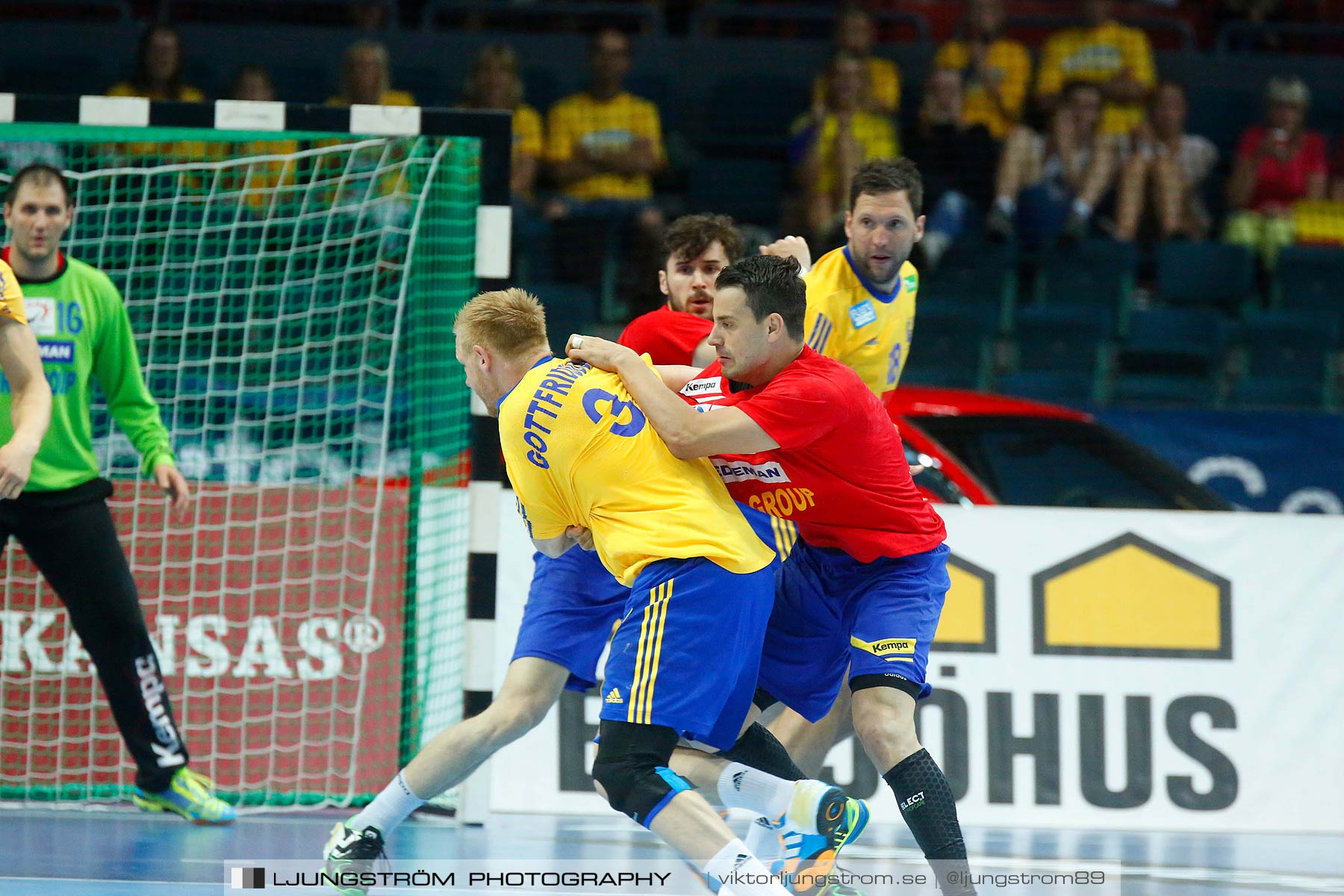 VM-kval Sverige-Rumänien 27-21,herr,Scandinavium,Göteborg,Sverige,Handboll,,2014,147912