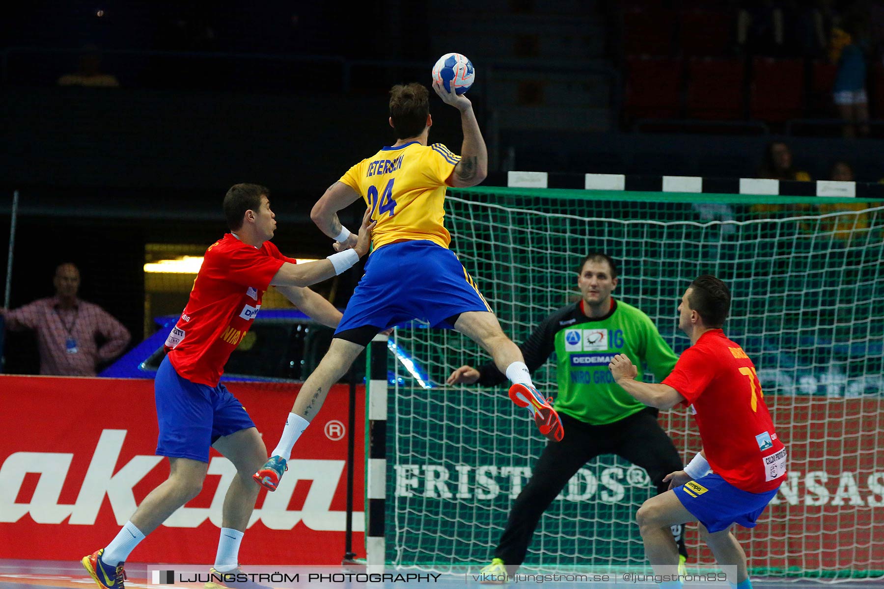 VM-kval Sverige-Rumänien 27-21,herr,Scandinavium,Göteborg,Sverige,Handboll,,2014,147925