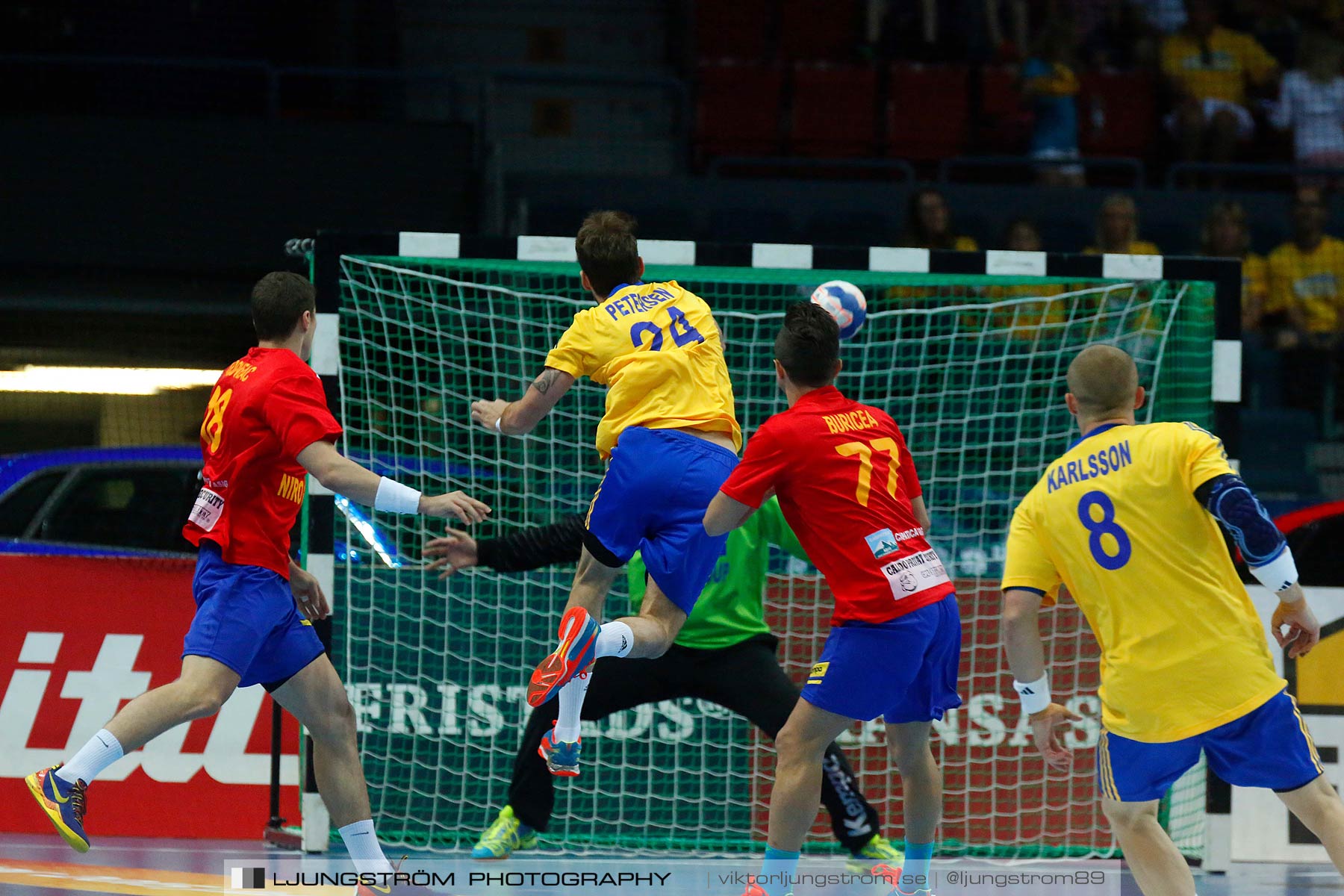 VM-kval Sverige-Rumänien 27-21,herr,Scandinavium,Göteborg,Sverige,Handboll,,2014,147926