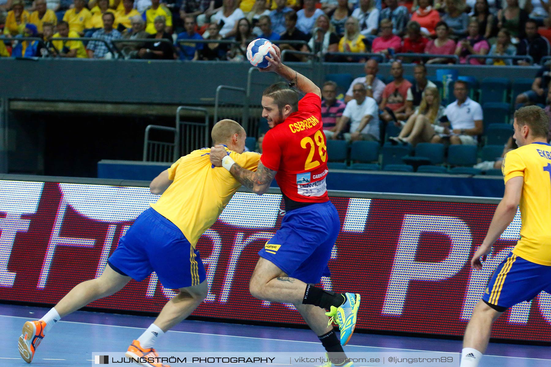 VM-kval Sverige-Rumänien 27-21,herr,Scandinavium,Göteborg,Sverige,Handboll,,2014,148009