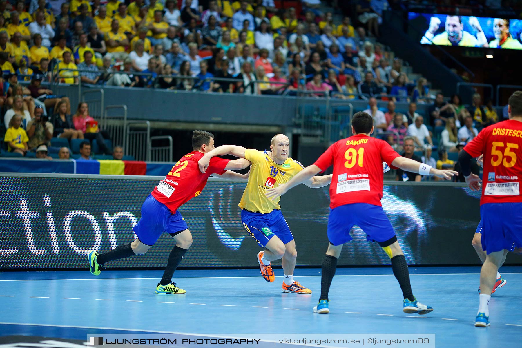 VM-kval Sverige-Rumänien 27-21,herr,Scandinavium,Göteborg,Sverige,Handboll,,2014,148197