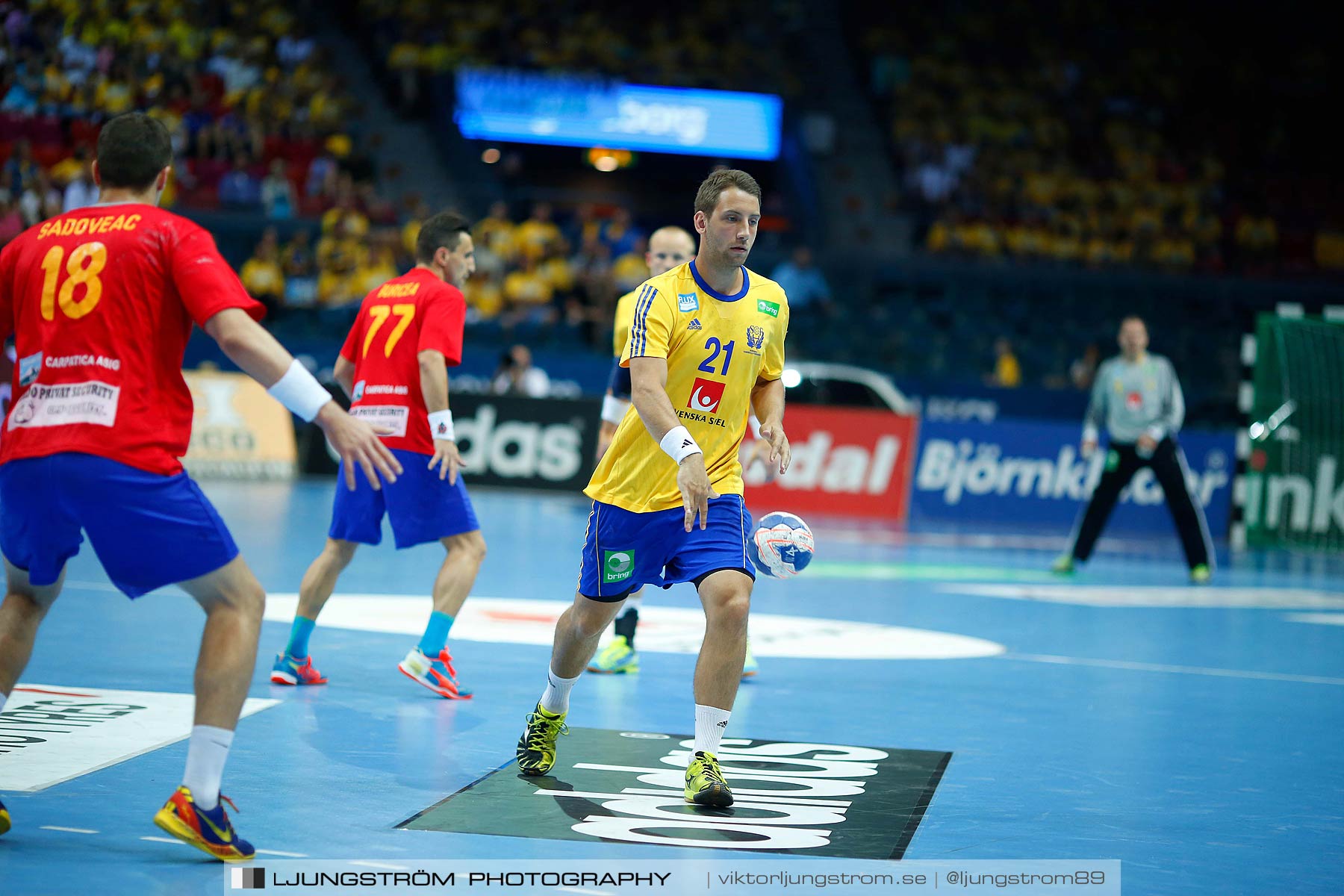 VM-kval Sverige-Rumänien 27-21,herr,Scandinavium,Göteborg,Sverige,Handboll,,2014,148210