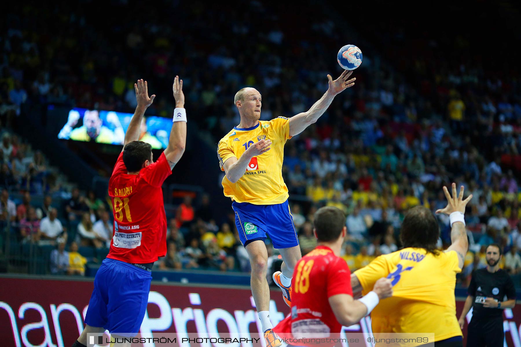 VM-kval Sverige-Rumänien 27-21,herr,Scandinavium,Göteborg,Sverige,Handboll,,2014,148227