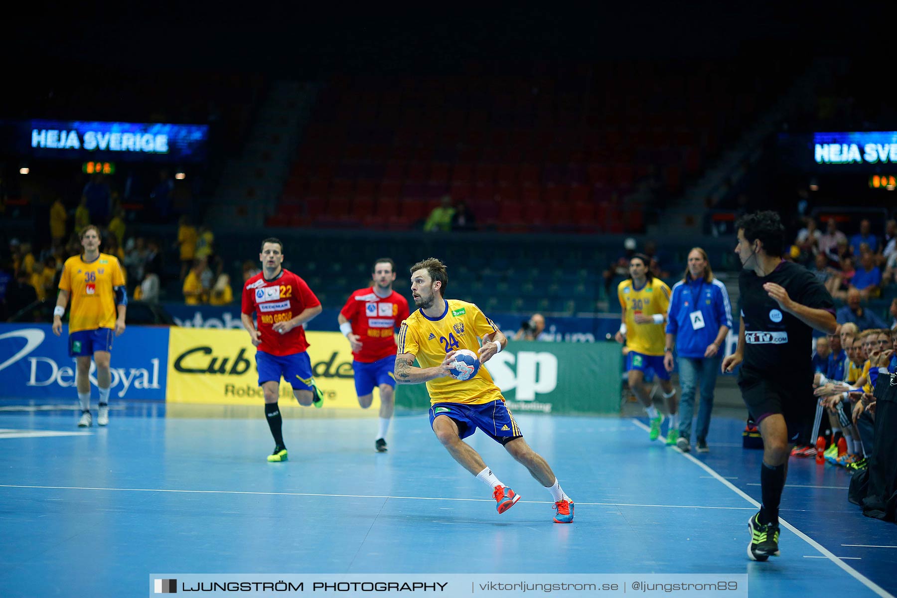 VM-kval Sverige-Rumänien 27-21,herr,Scandinavium,Göteborg,Sverige,Handboll,,2014,148237