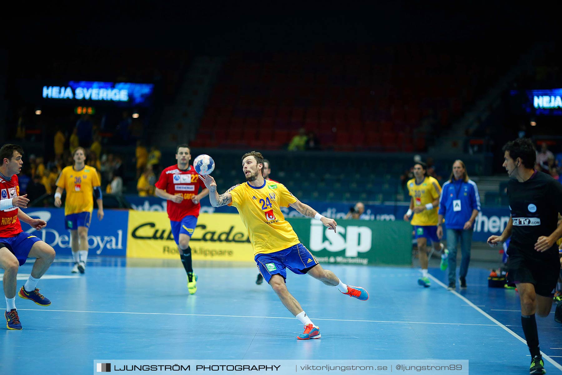 VM-kval Sverige-Rumänien 27-21,herr,Scandinavium,Göteborg,Sverige,Handboll,,2014,148238