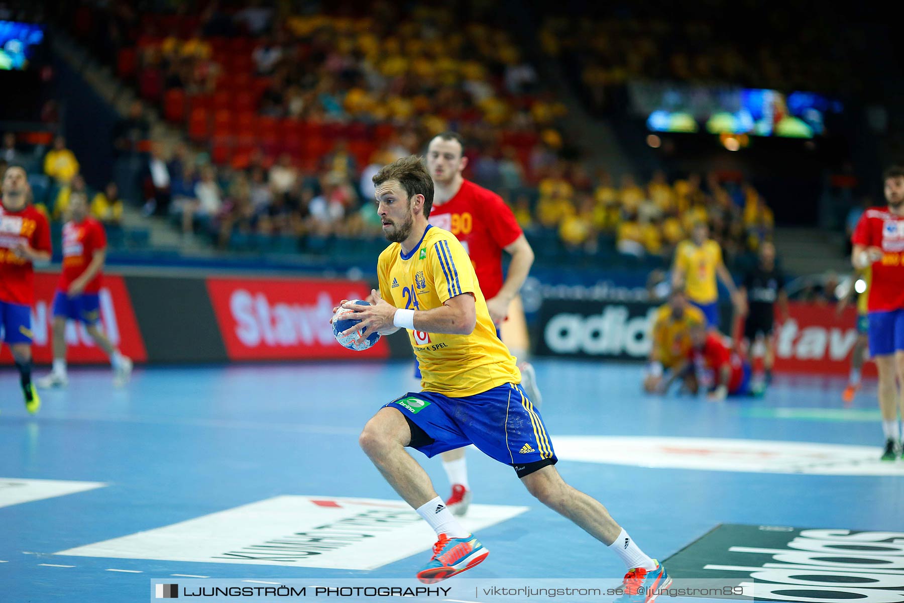 VM-kval Sverige-Rumänien 27-21,herr,Scandinavium,Göteborg,Sverige,Handboll,,2014,148243