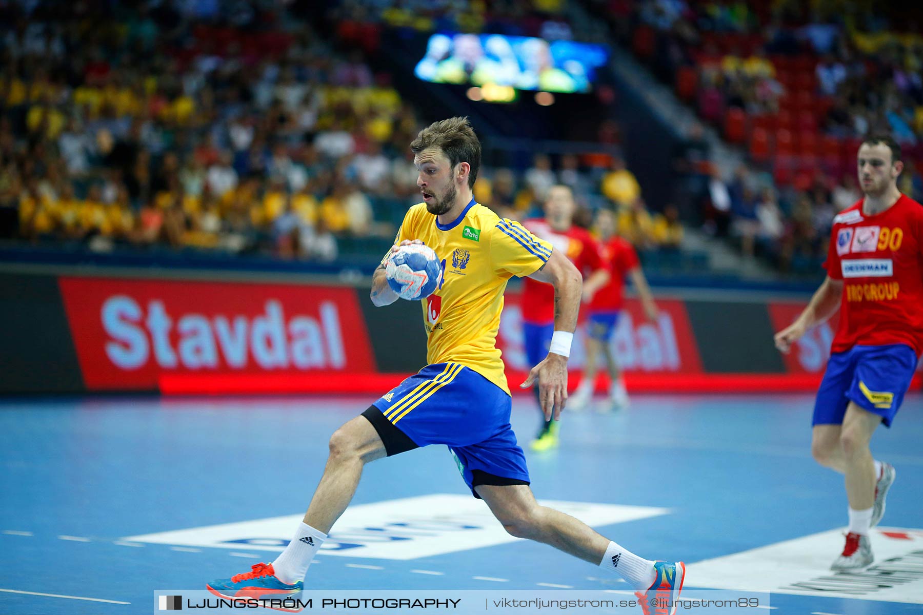 VM-kval Sverige-Rumänien 27-21,herr,Scandinavium,Göteborg,Sverige,Handboll,,2014,148245