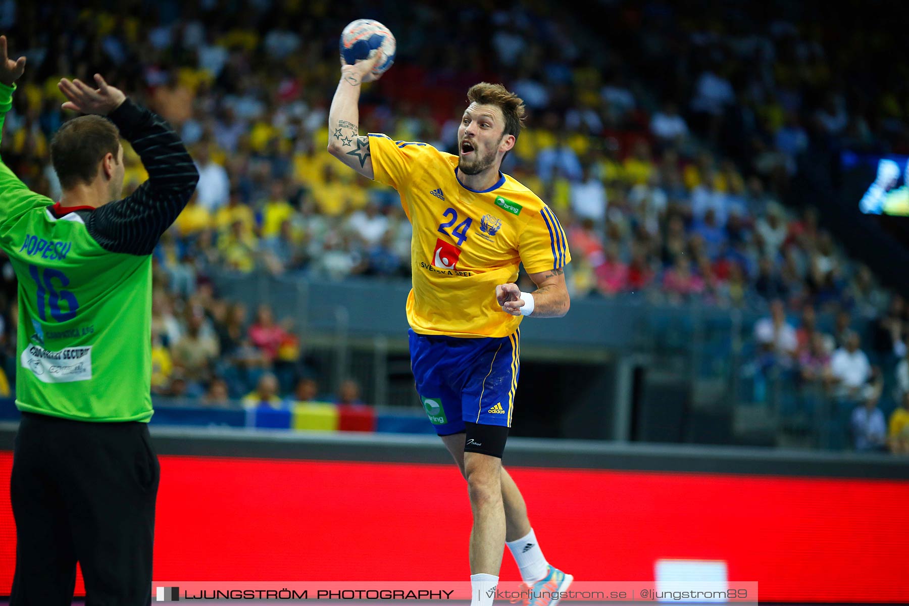 VM-kval Sverige-Rumänien 27-21,herr,Scandinavium,Göteborg,Sverige,Handboll,,2014,148250