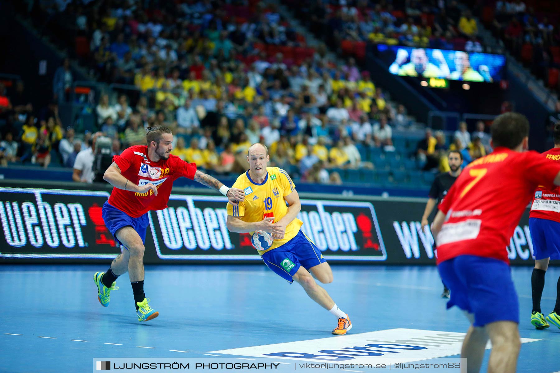 VM-kval Sverige-Rumänien 27-21,herr,Scandinavium,Göteborg,Sverige,Handboll,,2014,148254