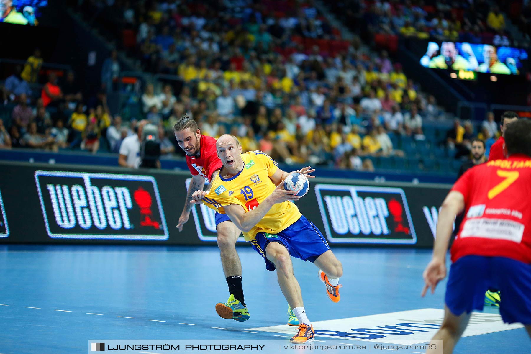 VM-kval Sverige-Rumänien 27-21,herr,Scandinavium,Göteborg,Sverige,Handboll,,2014,148257