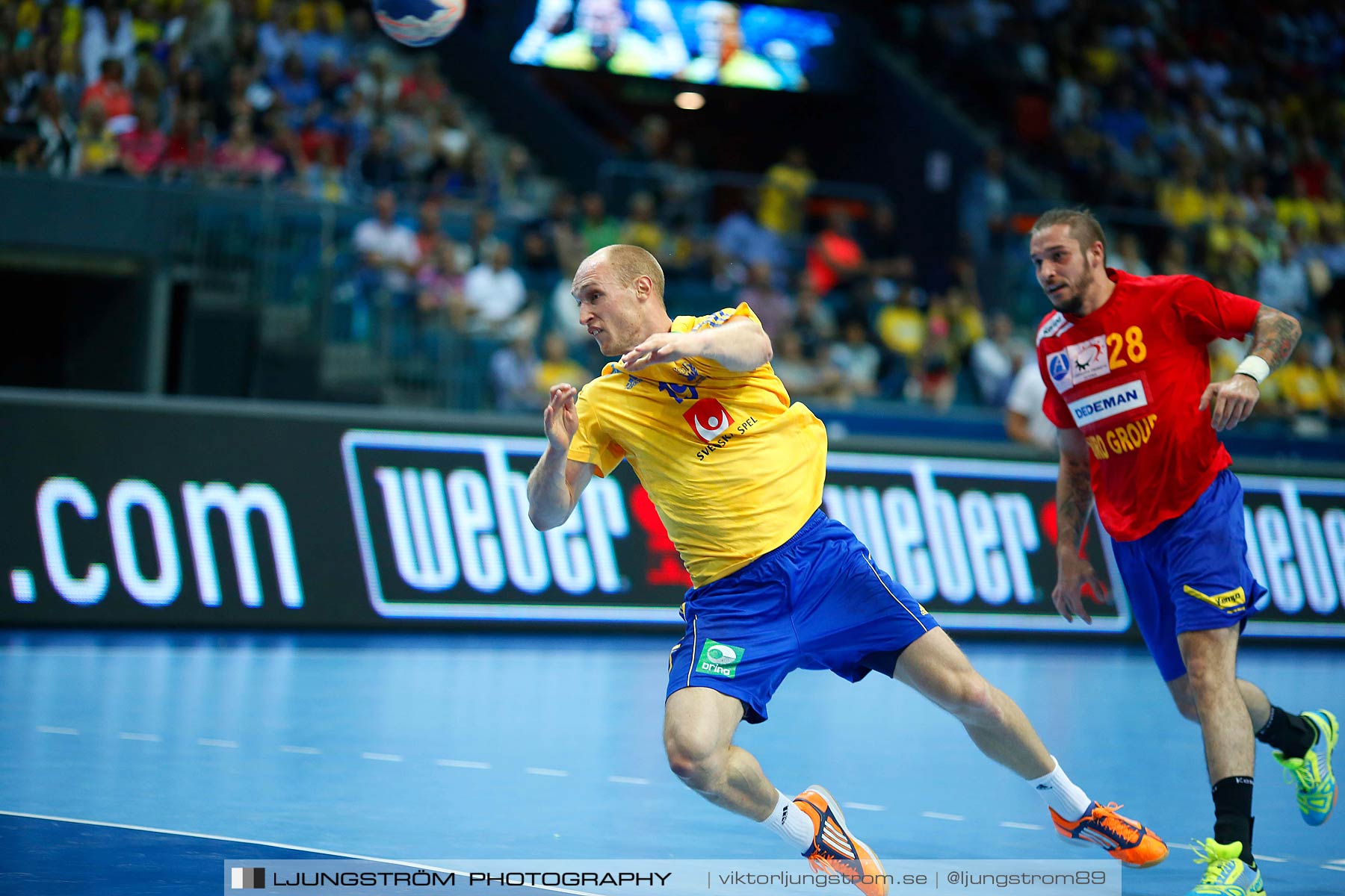 VM-kval Sverige-Rumänien 27-21,herr,Scandinavium,Göteborg,Sverige,Handboll,,2014,148260