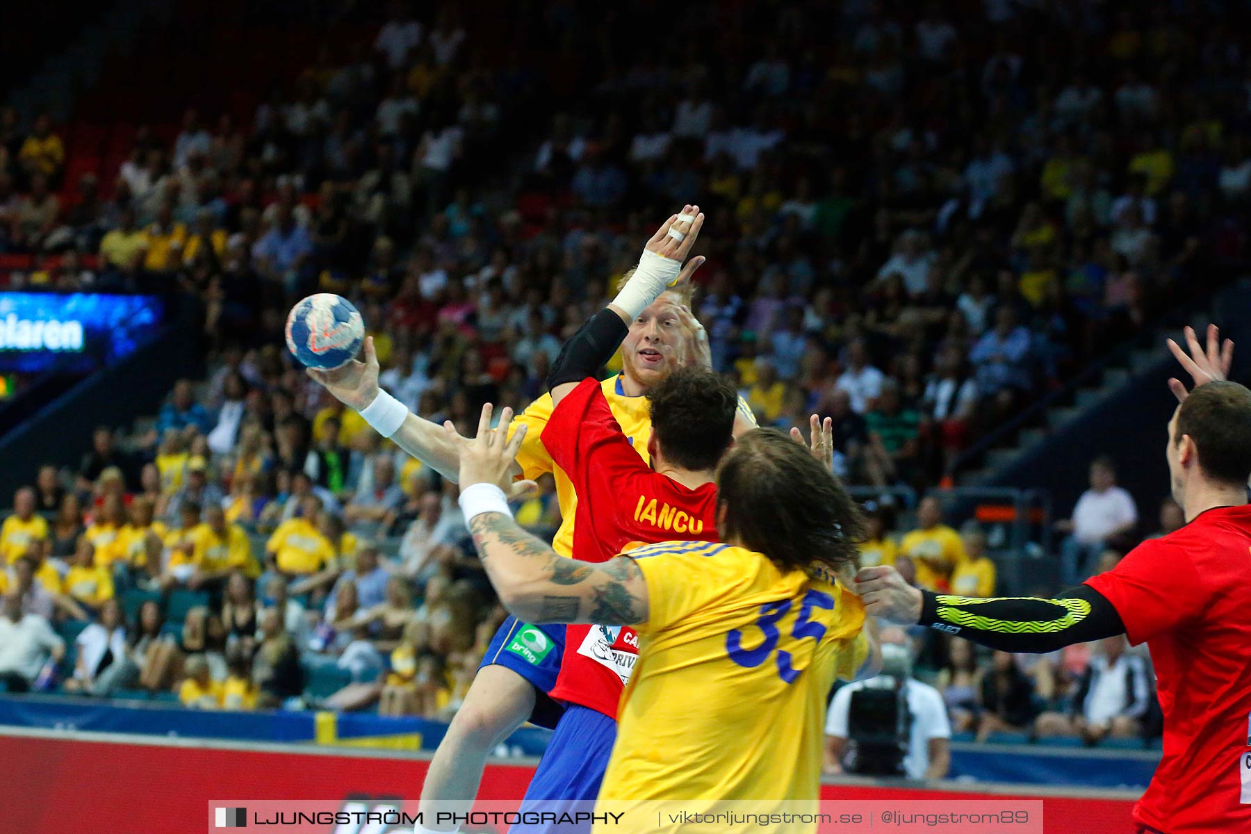 VM-kval Sverige-Rumänien 27-21,herr,Scandinavium,Göteborg,Sverige,Handboll,,2014,148360