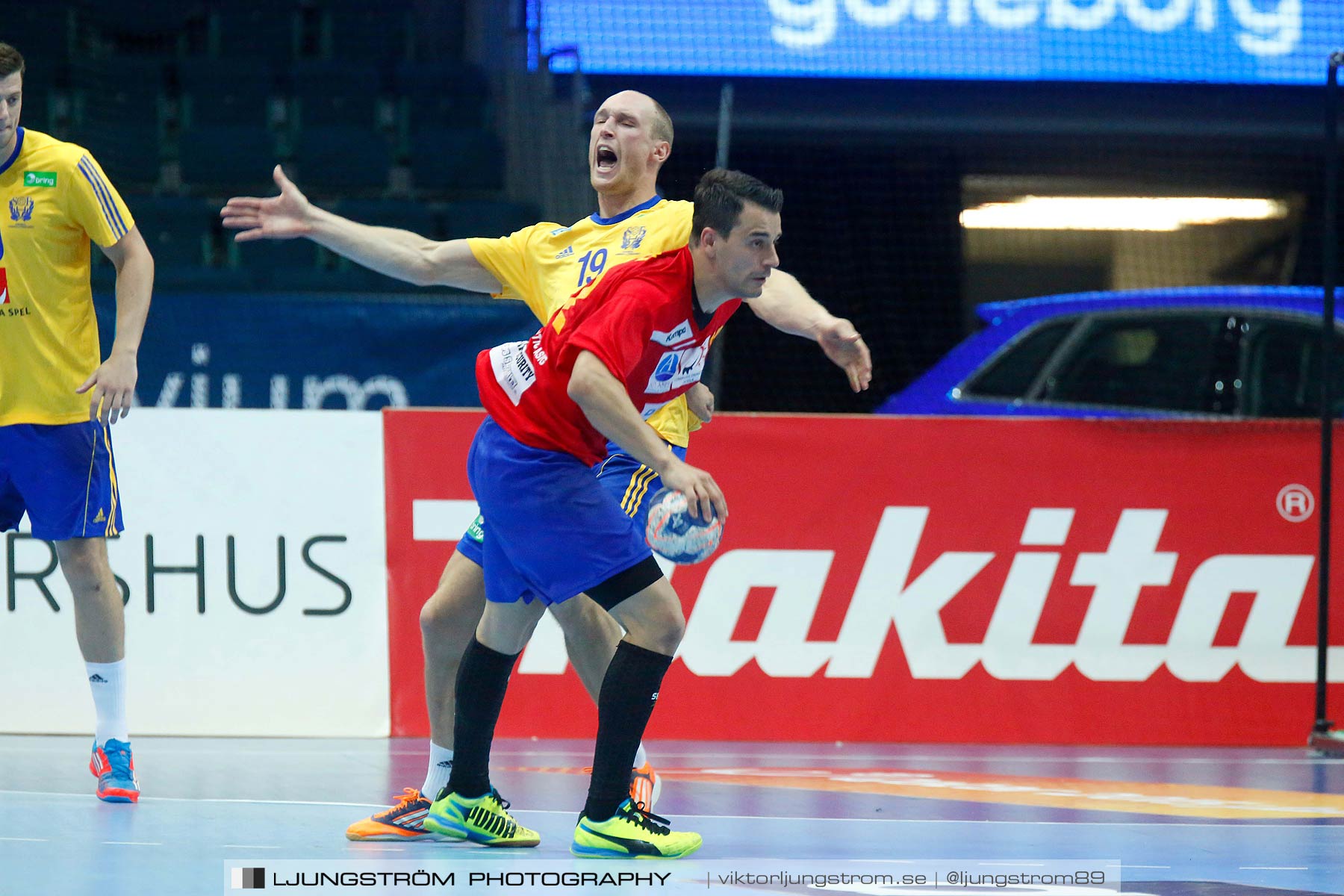 VM-kval Sverige-Rumänien 27-21,herr,Scandinavium,Göteborg,Sverige,Handboll,,2014,148362