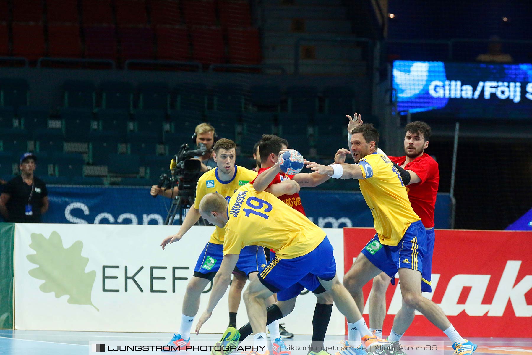 VM-kval Sverige-Rumänien 27-21,herr,Scandinavium,Göteborg,Sverige,Handboll,,2014,148390
