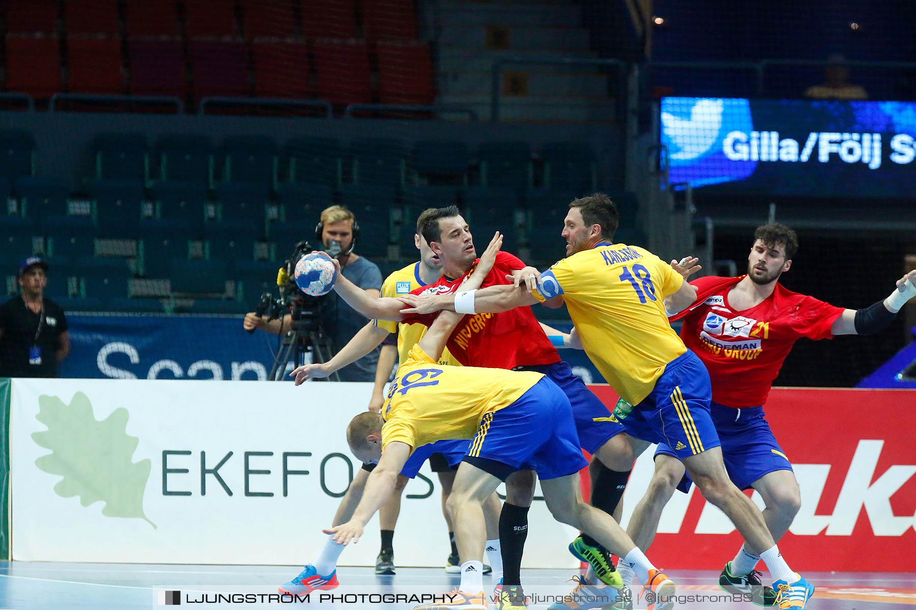 VM-kval Sverige-Rumänien 27-21,herr,Scandinavium,Göteborg,Sverige,Handboll,,2014,148393