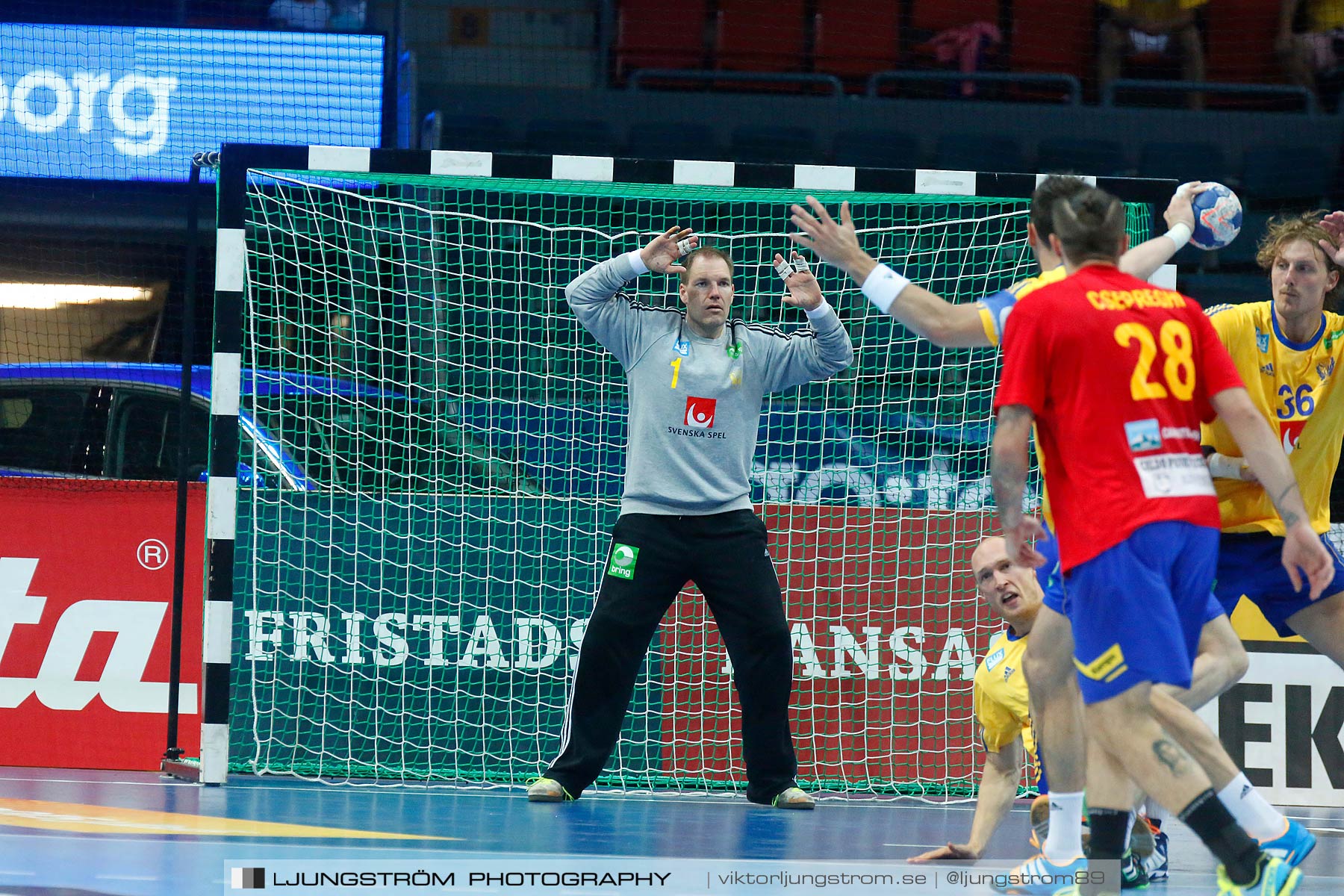 VM-kval Sverige-Rumänien 27-21,herr,Scandinavium,Göteborg,Sverige,Handboll,,2014,148397